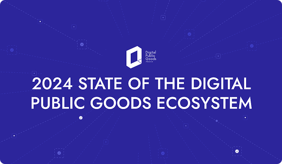 2024 State of the Digital Public Goods Ecosystem Report Cover